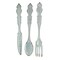 Giant Galvanized Metal Fork Spoon Knife Farmhouse Kitchen Decor Wall Hanging Set